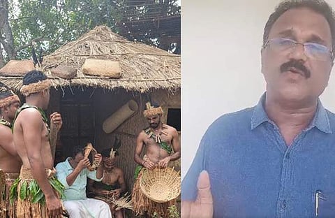 കേരളീയത്തില്‍ അവതരിപ്പിച്ച ആദിമം ഗോത്രഭൂമി- ഫോക്‌ലോര്‍ ചെയര്‍മാന്‍