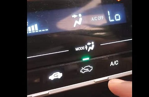 കാറിലെ എസി,സ്ക്രീൻഷോട്ട്