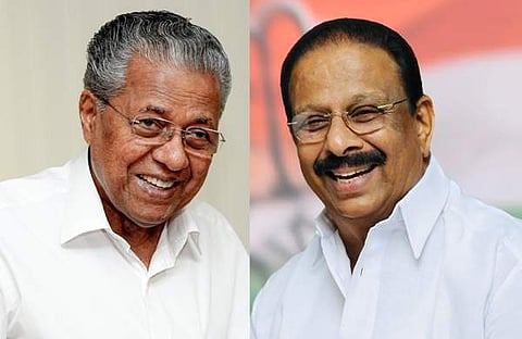 പിണറായി വിജയൻ, കെ സുധാകരൻ/ ഫെയ്സ്ബുക്ക്