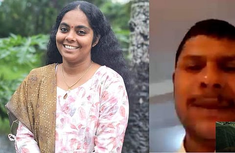 അരിത ബാബു, വിഡിയോ കോളിന്റെ സ്ക്രീൻഷോട്ട്/ ഫെയ്സ്ബുക്ക്