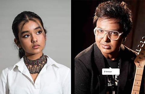 ജാനകി ഈശ്വർ, ഡി ഇമ്മൻ/ ഫെയ്‌സ്‌ബുക്ക്