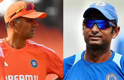 രാഹുല്‍ ദ്രാവിഡ്, സിതാംശു കൊടക്/ ട്വിറ്റർ