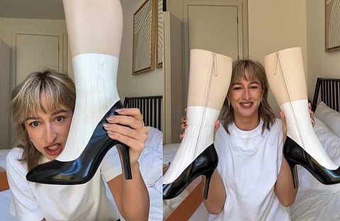 ലൂയി വിറ്റേൺ ബൂട്ട്/ വിഡിയോ സ്ക്രീൻഷോട്ട്