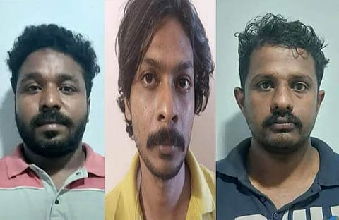 അറസ്റ്റിലായ പ്രതികൾ/ ടിവി ദൃശ്യം