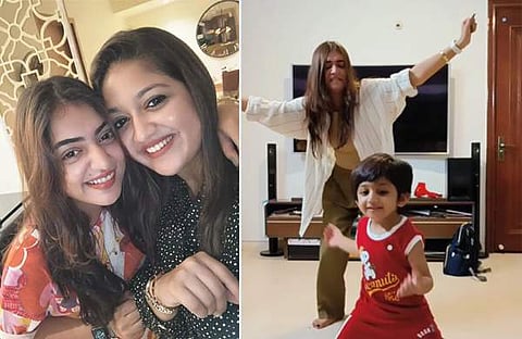 നസ്രിയ, മേഘ്ന രാജ്, റയാൻ/ ഇൻസ്റ്റ​ഗ്രാം