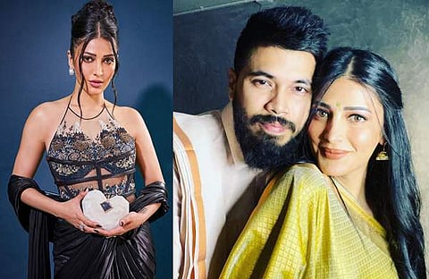 ശ്രുതി ഹാസനും ശാന്തനുവും/ഫോട്ടോ:  ഫെയ്സ്ബുക്ക്