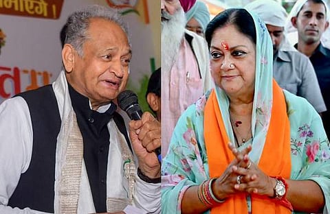 അശോക് ​ഗെലോട്ട്, വസുന്ധര/ ഫയൽ