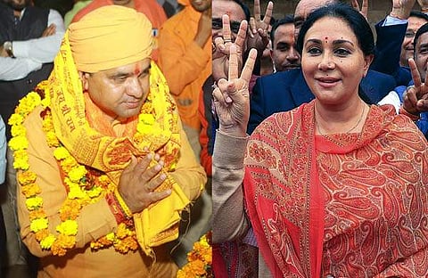 മഹന്ത് ബാലക് നാഥ്, ദിയാ കുമാരി/ ഫയൽ