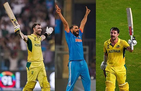 മാക്‌സ്‌വെല്‍, ഷമി, ട്രാവിസ് ഹെഡ്ഡ്/ ട്വിറ്റർ