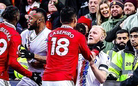 'പെരുമാറ്റം അങ്ങേയറ്റം അക്രമാസക്തം'- മാഞ്ചസ്റ്റര്‍ യുനൈറ്റഡ്, ക്രിസ്റ്റല്‍ പാലസ് താരങ്ങള്‍ കുറ്റക്കാര്‍