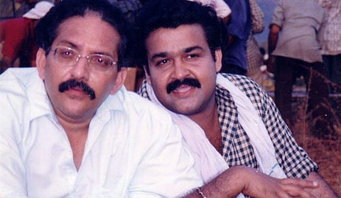 മോഹൻലാലും രഘുനാഥ് പലേരിയും/ ചിത്രം; ഫെയ്സ്ബുക്ക്