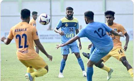 ഗോവയ്‌ക്കെതിരായ മത്സരത്തിനിടെ