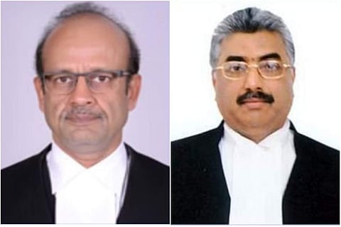 ജസ്റ്റിസ് രാജേഷ് ബിന്ദാല്‍, ജസ്റ്റിസ് അരവിന്ദ് കുമാര്‍/ ട്വിറ്റര്‍