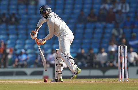 ജ‍ഡേജയുടെ ബാറ്റിങ്/ പിടിഐ