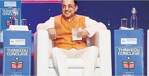 സുബ്രഹ്മണ്യന്‍ സ്വാമി തിങ്ക് എഡു കോണ്‍ക്ലേവില്‍/എക്‌സ്പ്രസ്‌