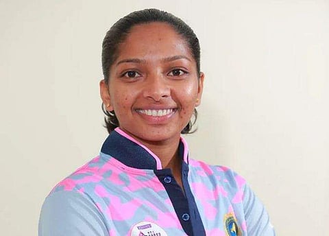 മിന്നു മണി/ ട്വിറ്റർ