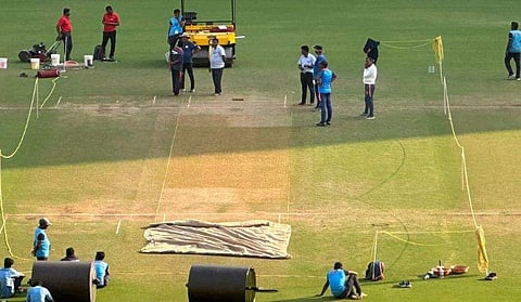 നാ​ഗ്പുരിലെ പിച്ച്/ ട്വിറ്റർ