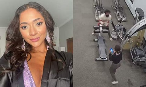 ജിമ്മിൽ വർക്ക്ഔട്ട് ചെയ്യുന്നതിനിടെ കടന്ന് പിടിക്കാൻ ശ്രമം/ ചിത്രം ഇൻസ്റ്റാ​ഗ്രാം