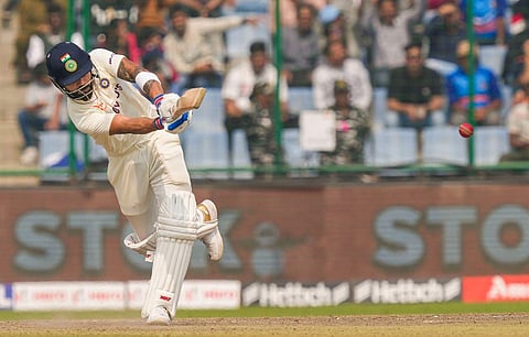 ഓസ്ട്രേലിയക്കെതിരെ കോഹ്‌ലിയുടെ ബാറ്റിങ്/ പിടിഐ