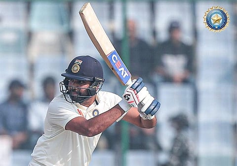 രോഹിത് ശർമയുടെ ബാറ്റിങ്/ ട്വിറ്റർ