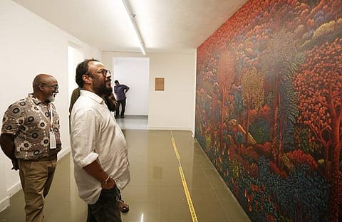 ലാല്‍ ജോസ് ബിനാലെ വേദിയില്‍