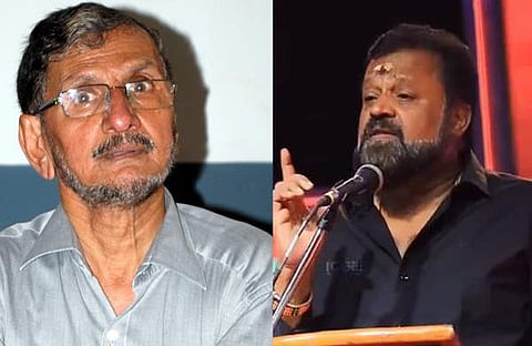 എന്‍എസ് മാധവന്‍, സുരേഷ് ഗോപി/ഫയല്‍