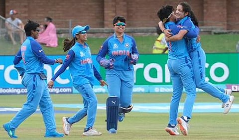 ഇന്ത്യയുടെ സന്തോഷ പ്രകടനം, image credit: T20 World Cup