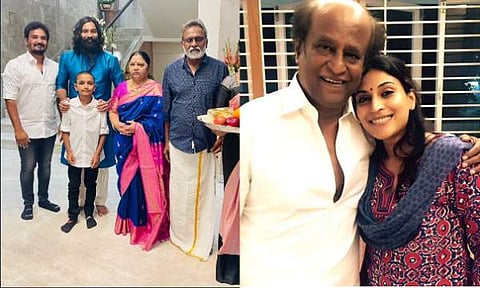 ധനുഷ് കുടുംബത്തോടൊപ്പം / ചിത്രം ഫെയ്‌സ്‌ബുക്ക്