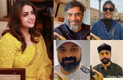 ഭാവന/ ഇൻസ്റ്റ​ഗ്രാം, ഭാവനയ്ക്ക് ആശംസകൾ നേർന്ന് മാധവൻ, മഞ്ജു വാര്യർ, കുഞ്ചാക്കോ ബോബൻ, ടൊവിനോ