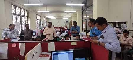 തിരുവനന്തപുരത്ത് വിജിലന്‍സ് നടത്തിയ പരിശോധന/ ചിത്രം: ന്യൂ ഇന്‍ഡ്യന്‍ എക്‌സ്പ്രസ്