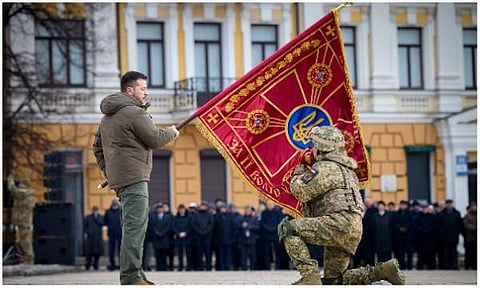 2022 ഫെബ്രുവരി 24നാണ് യുക്രൈനെതിരെ റഷ്യൻ പ്രസിഡന്റ് വ്ലാഡിമിർ പുടിൻ  യുദ്ധം പ്രഖ്യാപിക്കുന്നത്