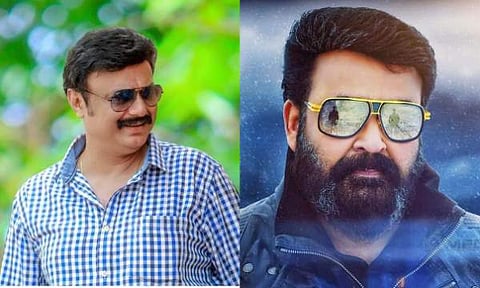 ബൈജു സന്തോഷ്, മോഹൻലാൽ/ ചിത്രം; ഫെയ്സ്ബുക്ക്