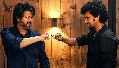 വിജയ്‌യും ലോകേഷ് കനകരാജും/ ചിത്രം; ട്വിറ്റർ