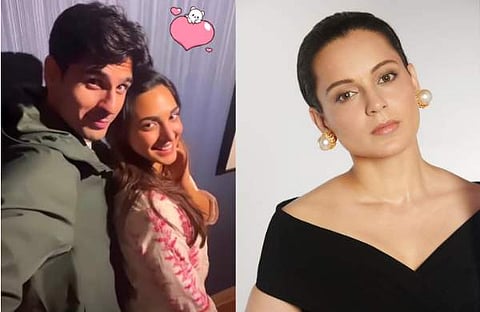 കങ്കണ റണാവത്തും കിയാര അധ്വാനിയും, കങ്കണ റണാവത്ത്/ ചിത്രം; ഫെയ്സ്ബുക്ക്