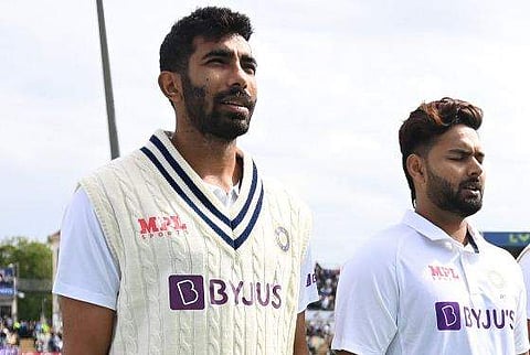 ബുമ്രയും പന്തും/ ട്വിറ്റർ