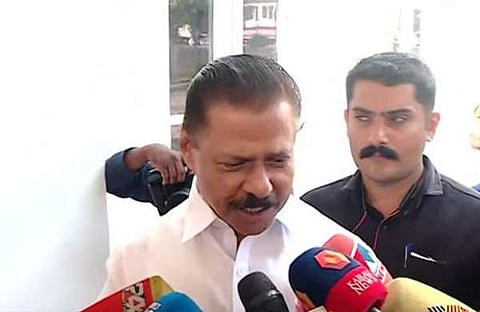 എംവി ഗോവിന്ദന്‍ മാധ്യമങ്ങളോടു സംസാരിക്കുന്നു/ടിവി ദൃശ്യം