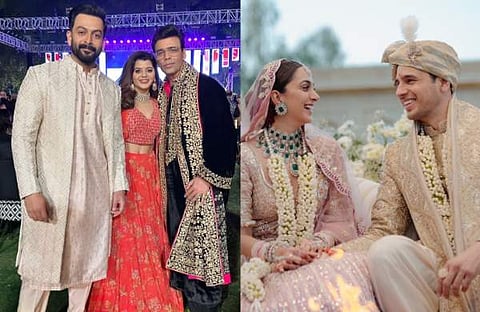 കിയാര- സിദ്ധാര്‍ഥ് വിവാഹത്തില്‍ പങ്കെടുത്ത് പൃഥ്വിരാജും സുപ്രിയയും; ചിത്രം വൈറല്‍