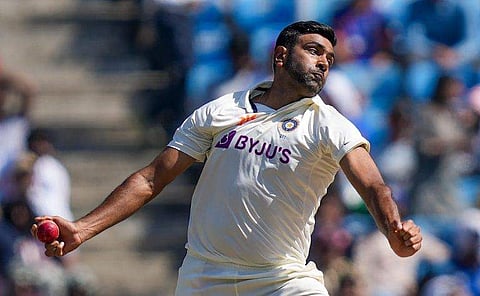 ആർ അശ്വിന്റെ ബൗളിങ്/ പിടിഐ