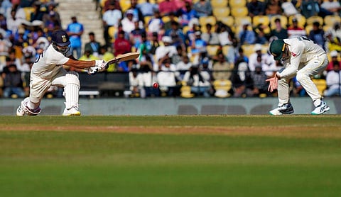 രോഹിത് ശർമയുടെ ബാറ്റിങ്/ പിടിഐ