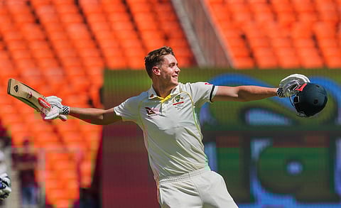 സെഞ്ച്വറി നേട്ടം ആഘോഷിക്കുന്ന കാമറൂൺ ​ഗ്രീൻ/ പിടിഐ