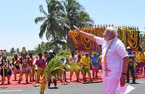 നരേന്ദ്ര മോദി ബെംഗളൂരുവില്‍/ എഎന്‍ഐ