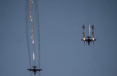 റഷ്യന്‍ എസ്‌യു 25 ഫൈറ്റര്‍ ജെറ്റുകള്‍/എഎഫ്പി