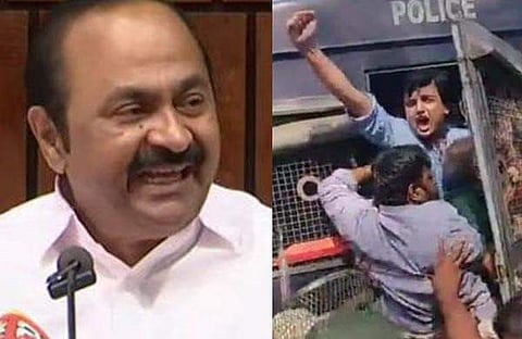 വിഡി സതീശന്‍, വി ശിവന്‍കുട്ടി ഫെയ്‌സ്ബുക്കില്‍ പങ്കുവച്ച റിയാസിന്റെ ചിത്രം