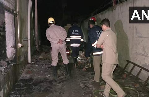 ഡൽഹിയിൽ തീപിടിത്തം/ ചിത്രം ട്വിറ്റർ