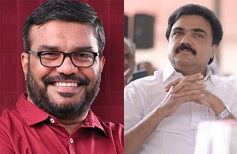 എം ബി രാജേഷ്, ജോസ് കെ മാണി/ ഫയല്‍