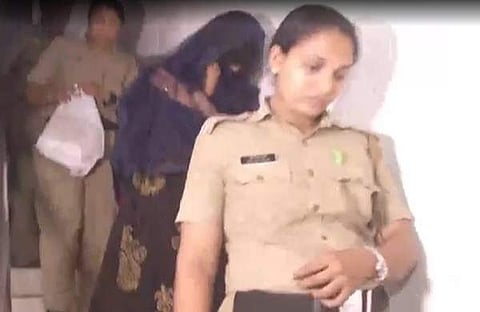 നടി അറസ്റ്റിൽ/ ചിത്രം ടെലിവിഷൻ സ്ക്രീൻഷോട്ട്