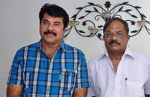 മമ്മൂട്ടി, എംടി വാസുദേവൻ നായർ / ചിത്രം ഫെയ്‌സ്‌ബുക്ക്