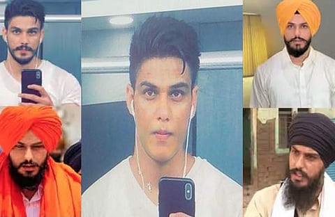 പൊലീസ് പുറത്തുവിട്ട അമൃത്പാലിന്റെ വിവിധ രൂപത്തിലുള്ള ചിത്രങ്ങള്‍