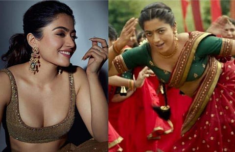 രശ്മിക മന്ദാന/ ഫെയ്സ്ബുക്ക്, സാമി സാമി ​ഗാനത്തിൽ നിന്ന്