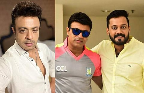 റിയാസ് ഖാനും ബാലയും/ ചിത്രം; ഫെയ്സ്ബുക്ക്